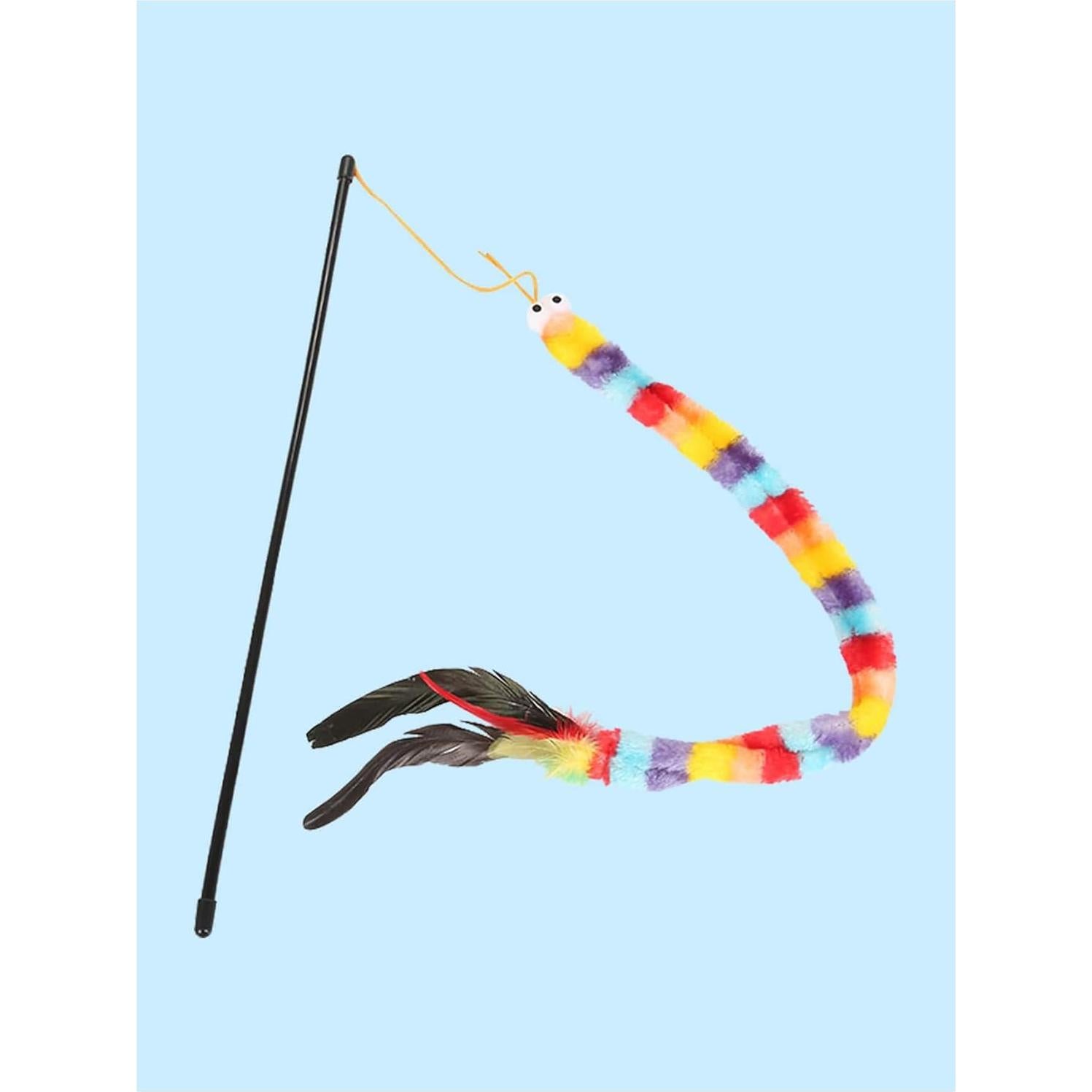 Juguete Interactivo para Gatos QWINEE Tamaño Único Multicolor