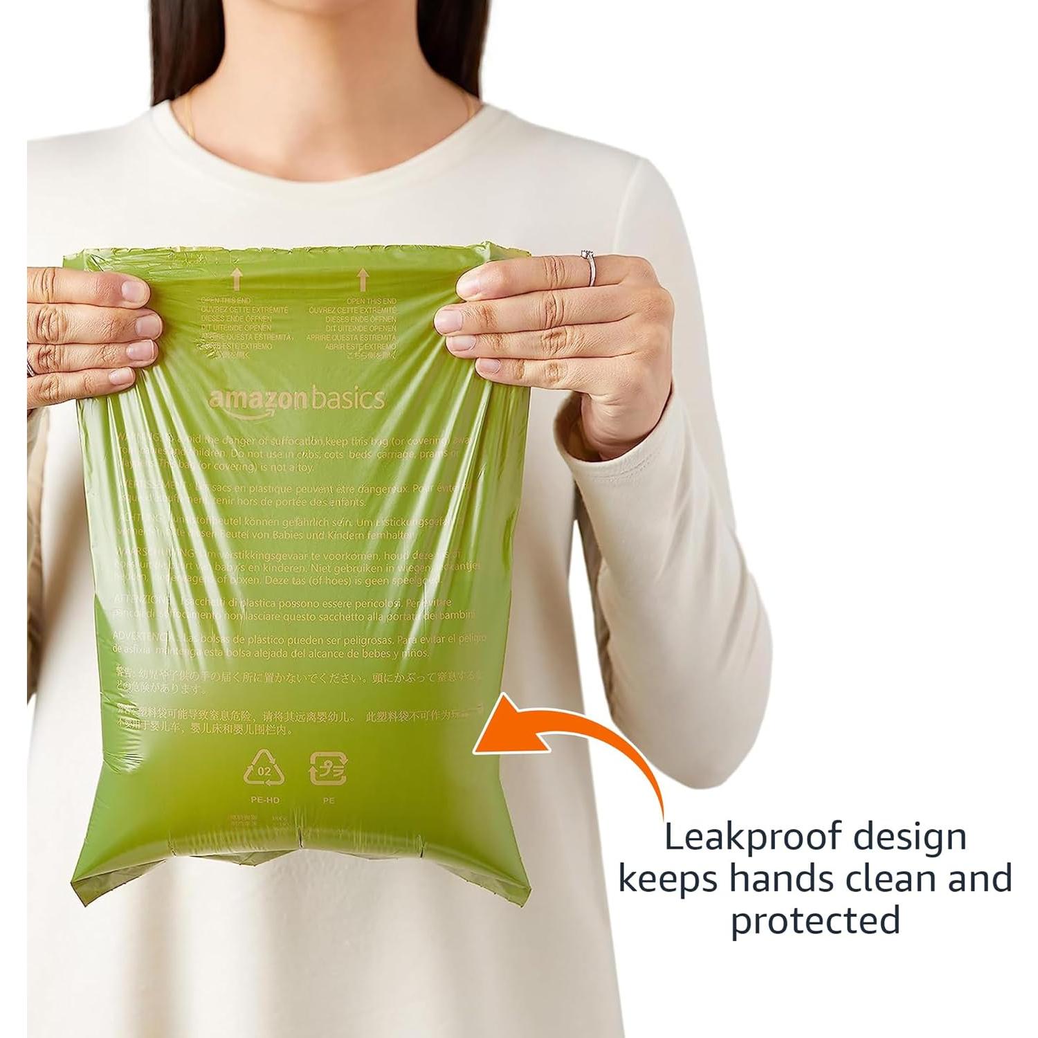 Bolsas de Excremento para Perros Amazon Basics 540 Unidades