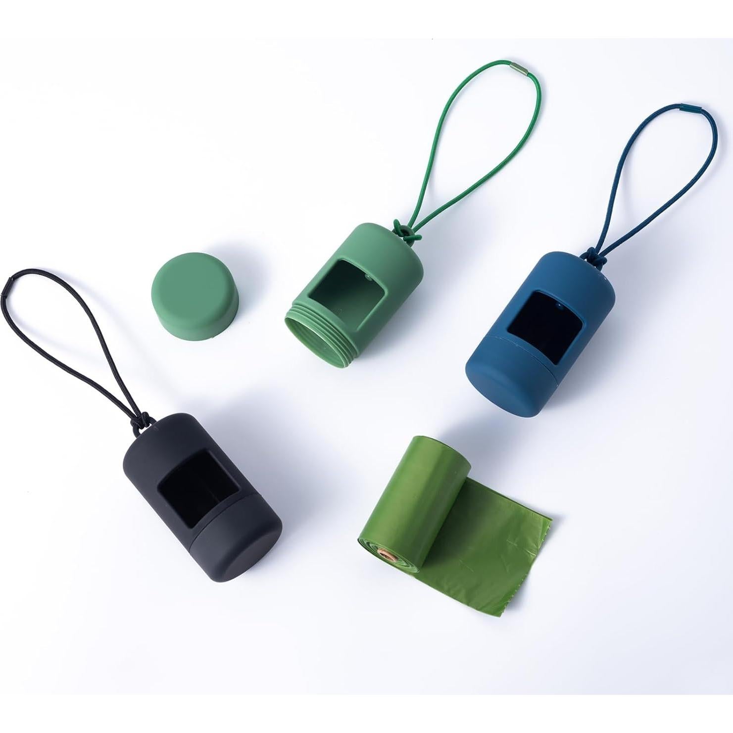 Soporte de Bolsa de Excremento para Perros SLSON 3 Piezas