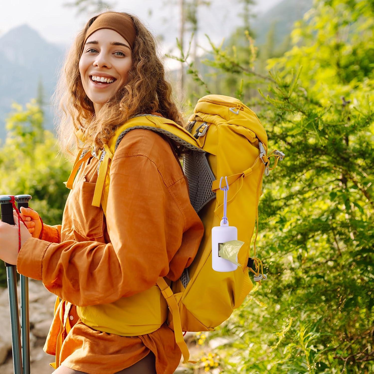 Dispensador de bolsas de excremento de perro SLSON 3 Pack