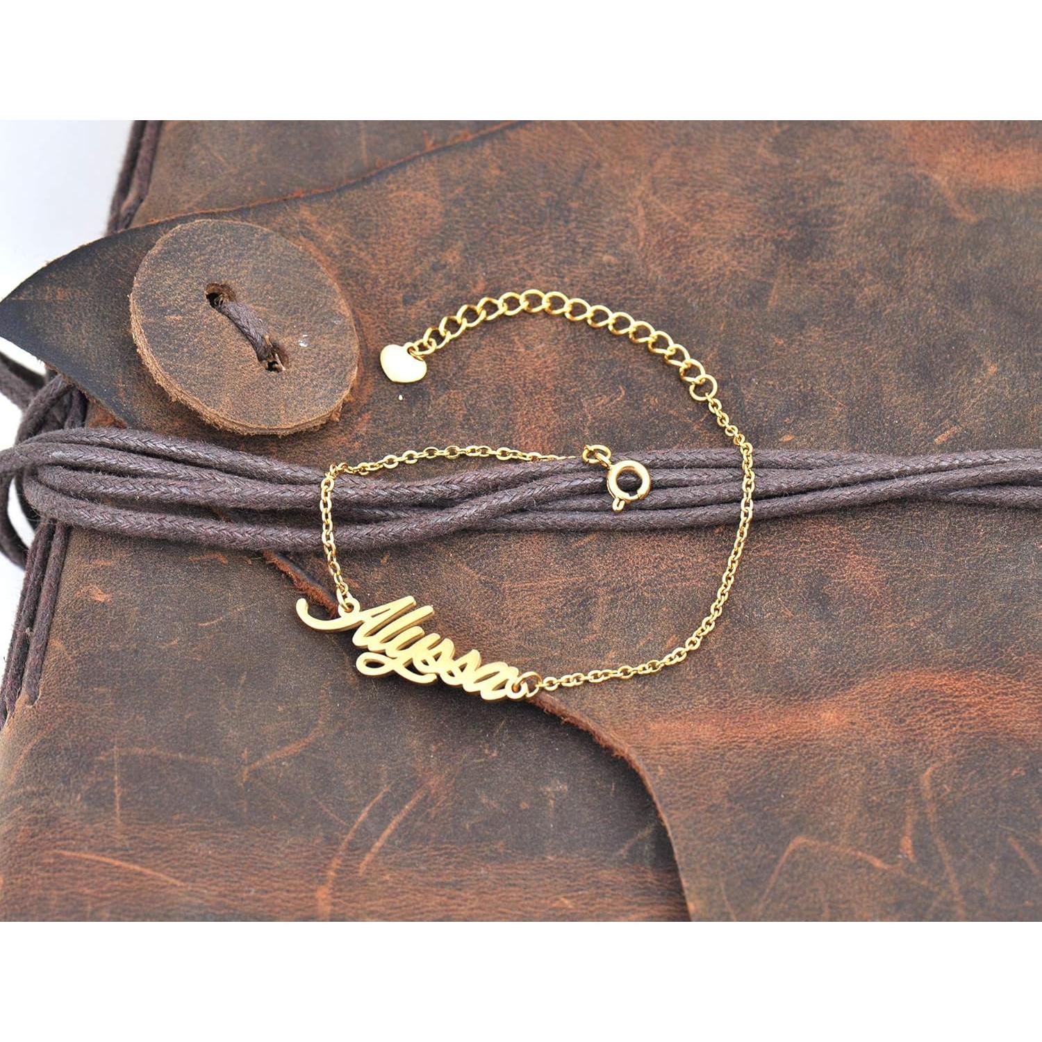 Collar Personalizado HUAN XUN 40.6 cm Acero Inoxidable