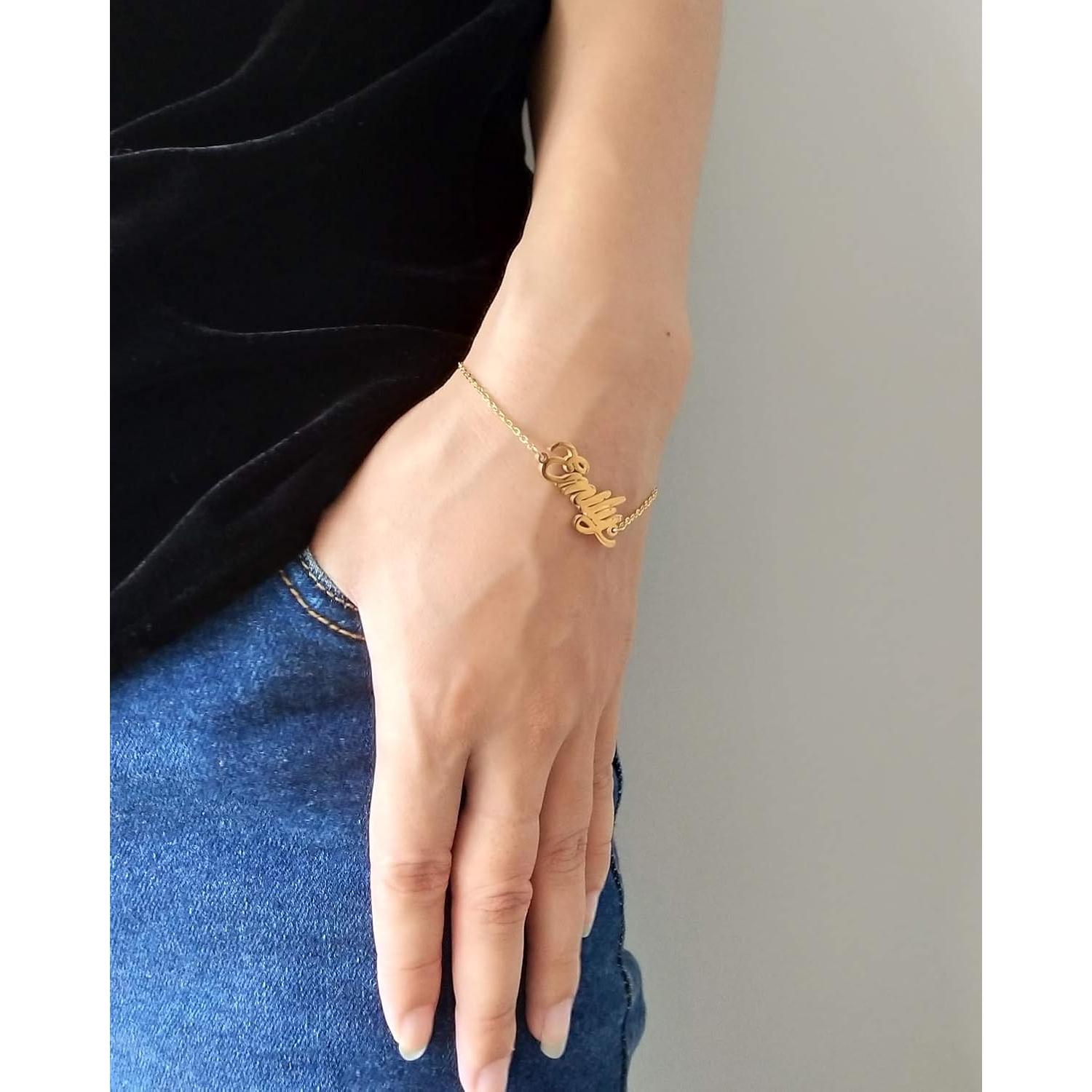 Collar Personalizado HUAN XUN 40.6 cm Acero Inoxidable