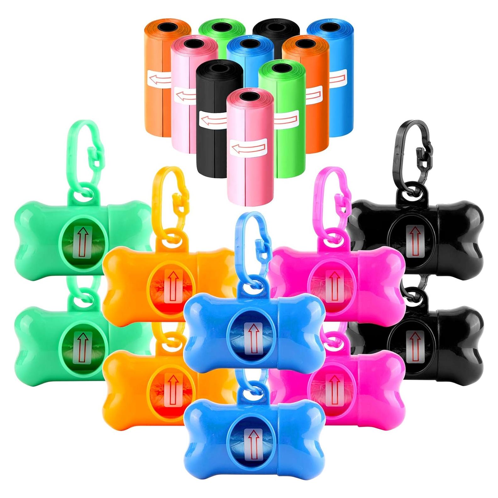 Dispensadores de bolsas para excremento Arroyner - Paquete de 10