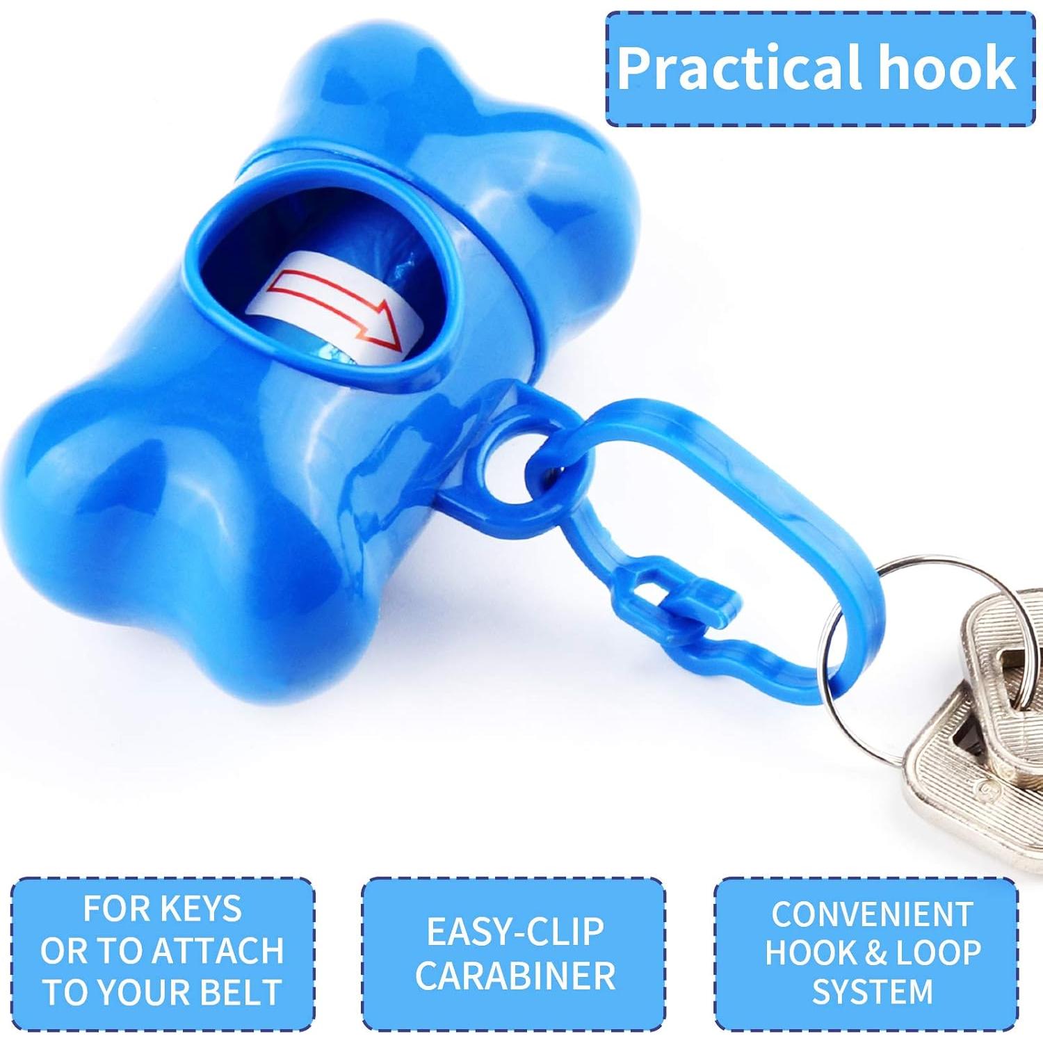 Dispensadores de bolsas para excremento Arroyner - Paquete de 10