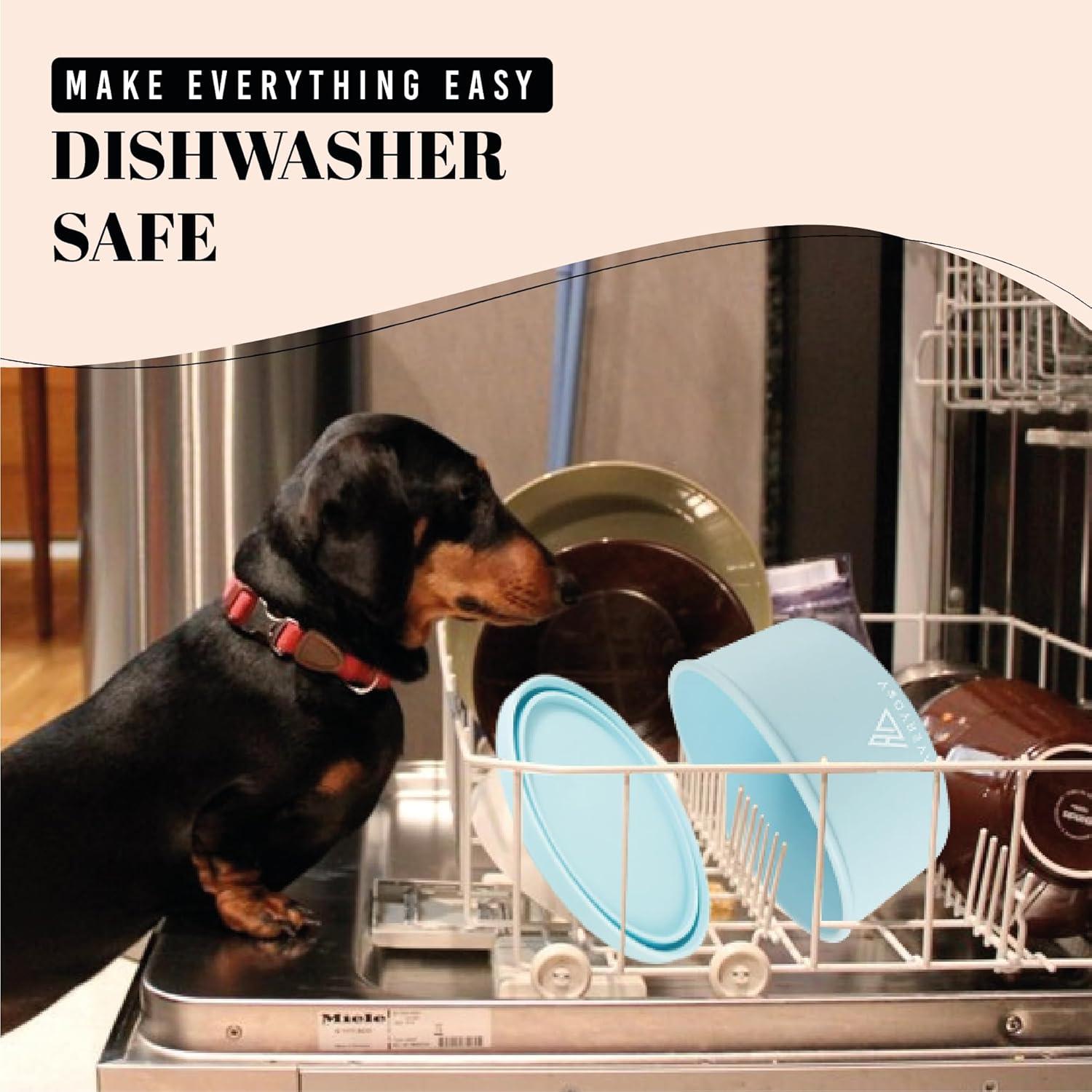 Cuencos de Viaje para Perros AVERYDAY 2-en-1 0.29L y 0.57L