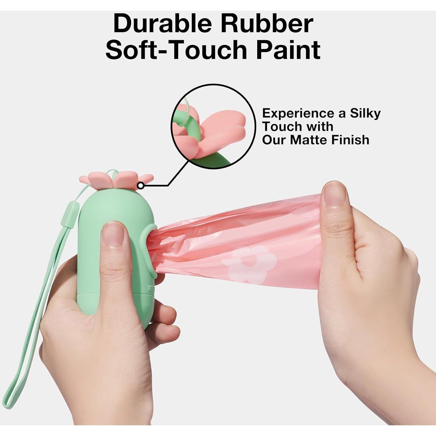 Bolsas de Poop VETRESKA con Dispensador Aroma Lavanda - 105 Bolsas