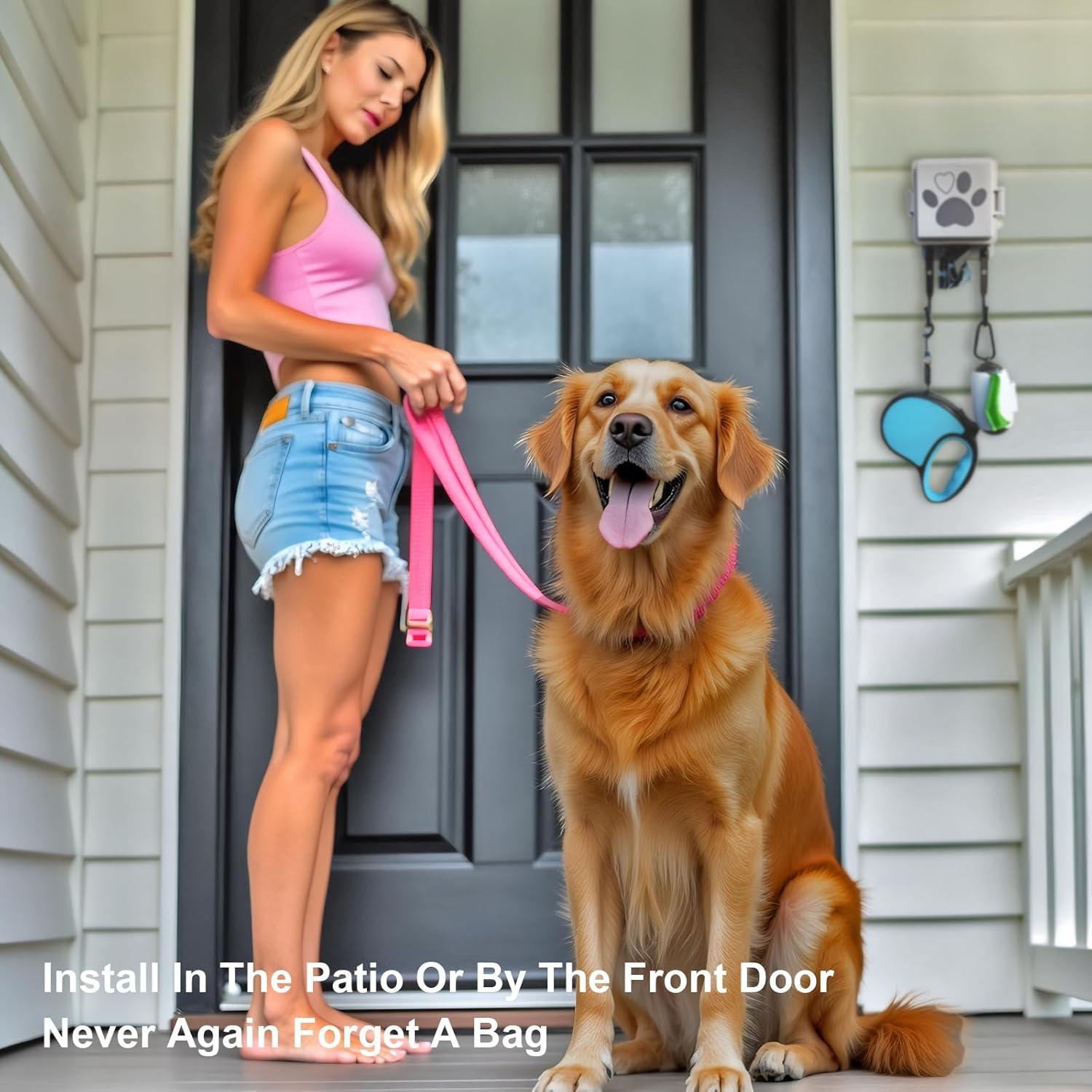 Dispensador de bolsas para excremento de perro Onybte mini