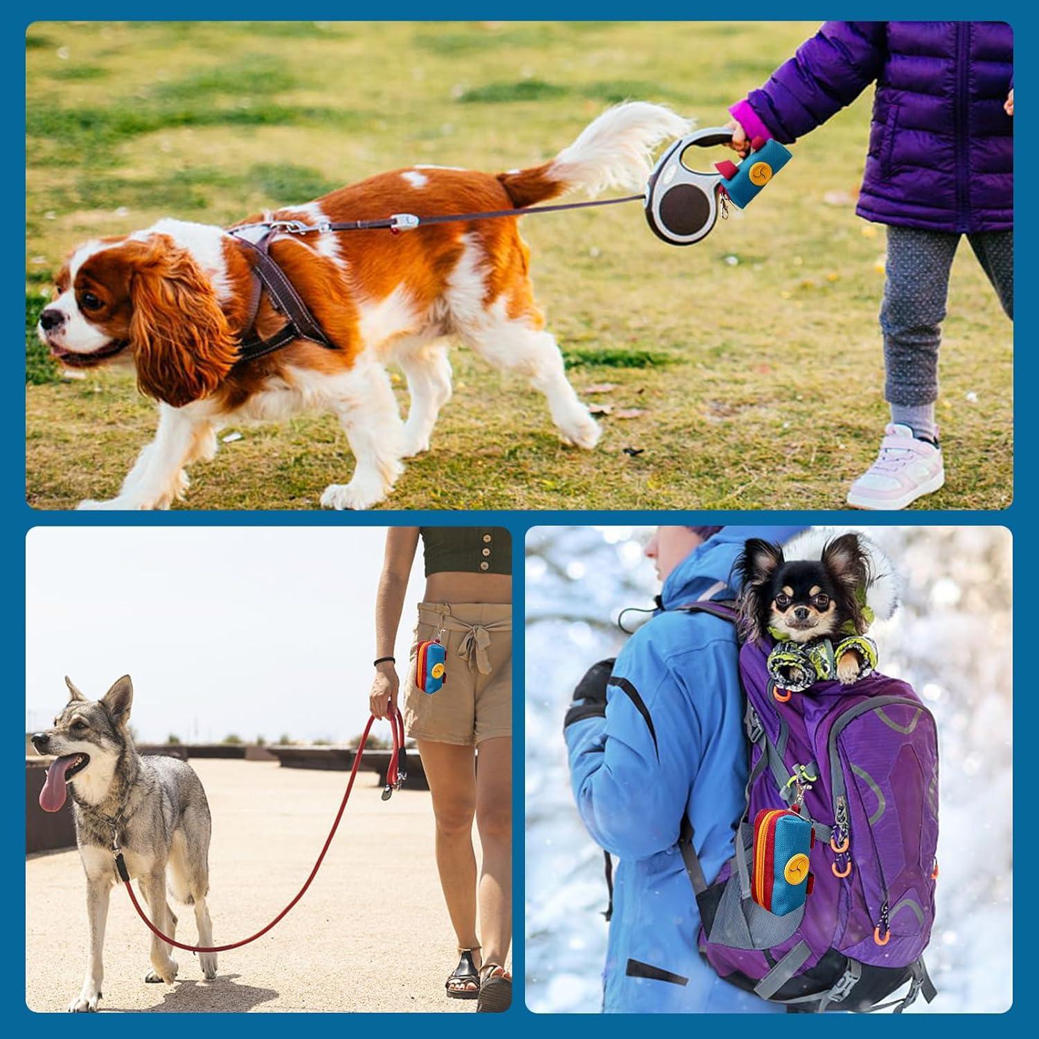 Dispensador de Bolsas de Excremento de Perro Lepawit Azul