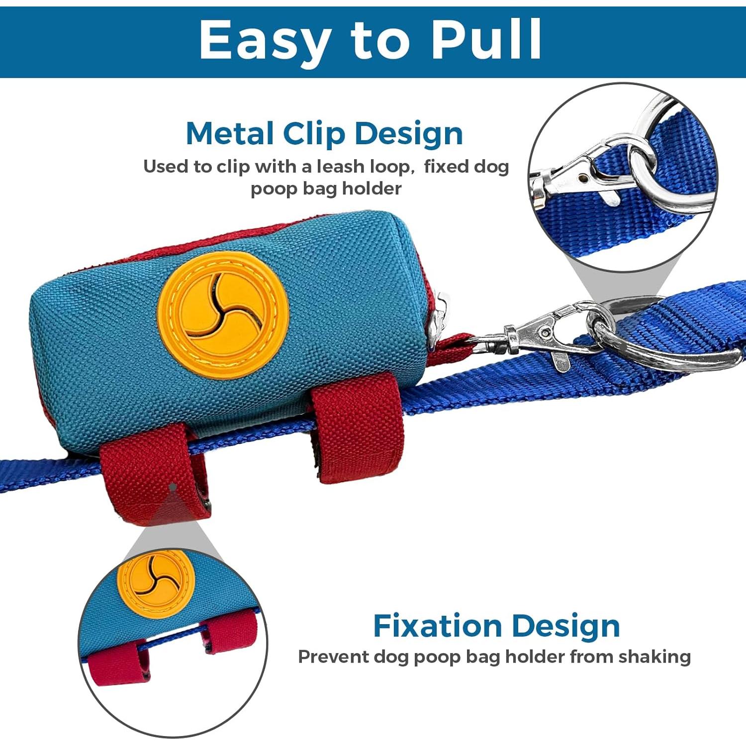 Dispensador de Bolsas de Excremento de Perro Lepawit Azul