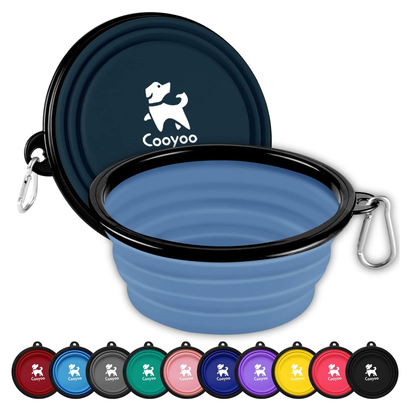 Cuencos Plegables para Perros y Gatos COOYOO - 2 Unidades