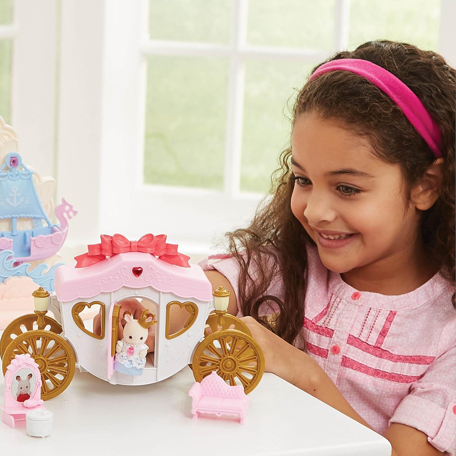 Juego de Carruaje Real Calico Critters con Bebé y Accesorios