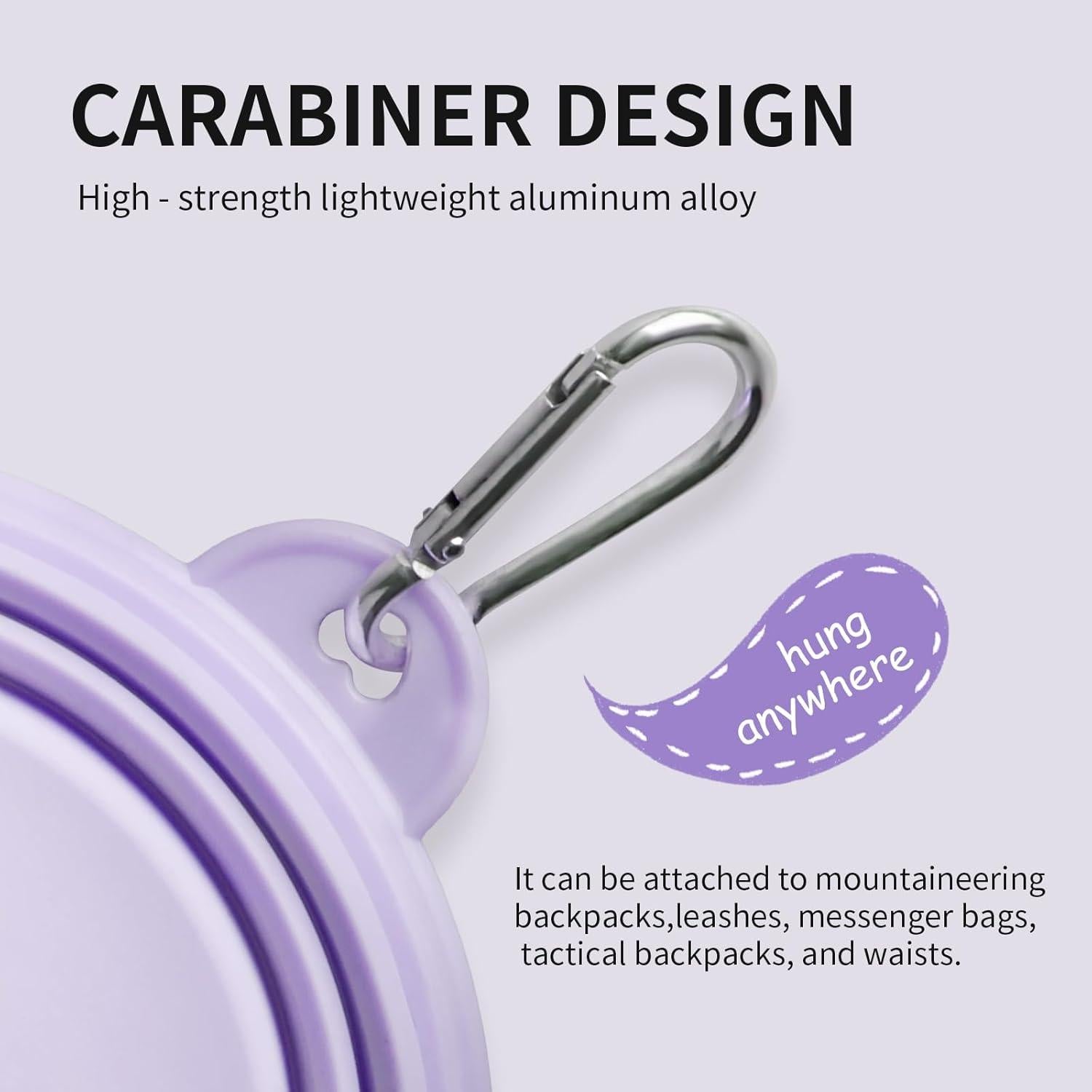 Tazones Plegables para Perro TECOPH 2-Pack Silicona 354ml