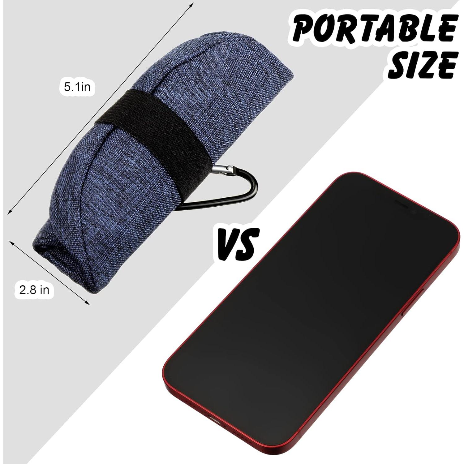 Cuencos Plegables para Perros Meanplan - 2 Piezas 1.18L Azul