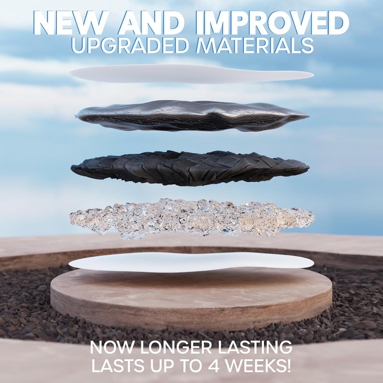 Filtros de Agua para Gatos Veken - 8 Filtros + 8 Esponjas