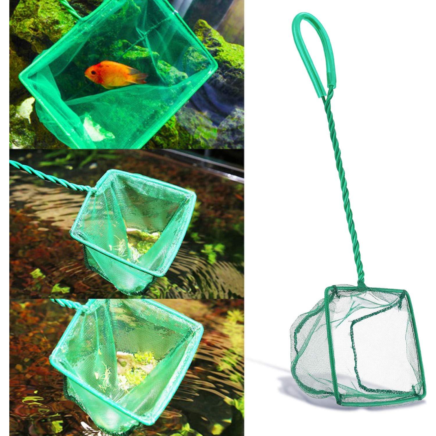 Paquete de 2 Redes para Peces DSSPORT 10.16 cm con Mango Antideslizante