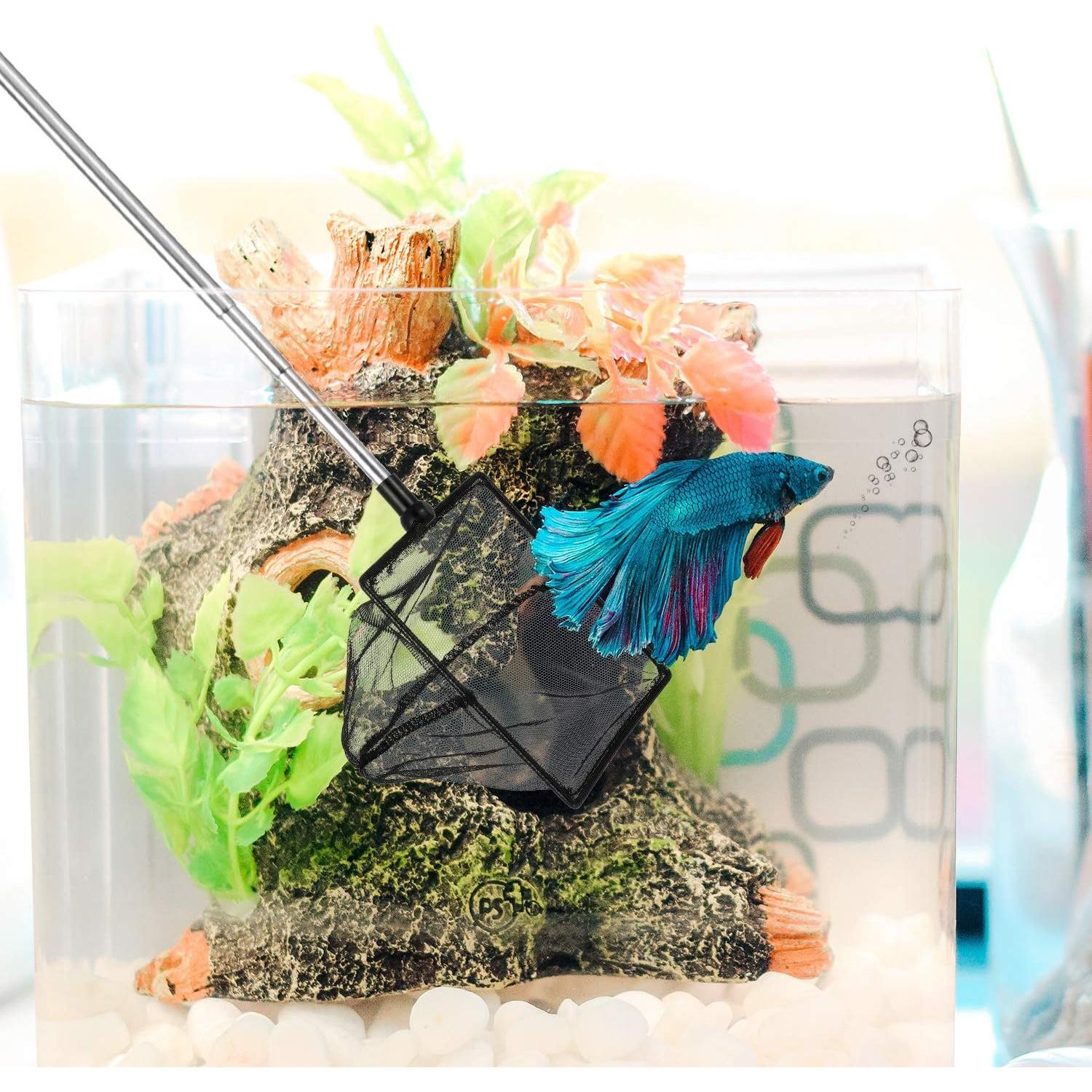 Red de Acuario Extensible Sumind 4" y 6" para Peces