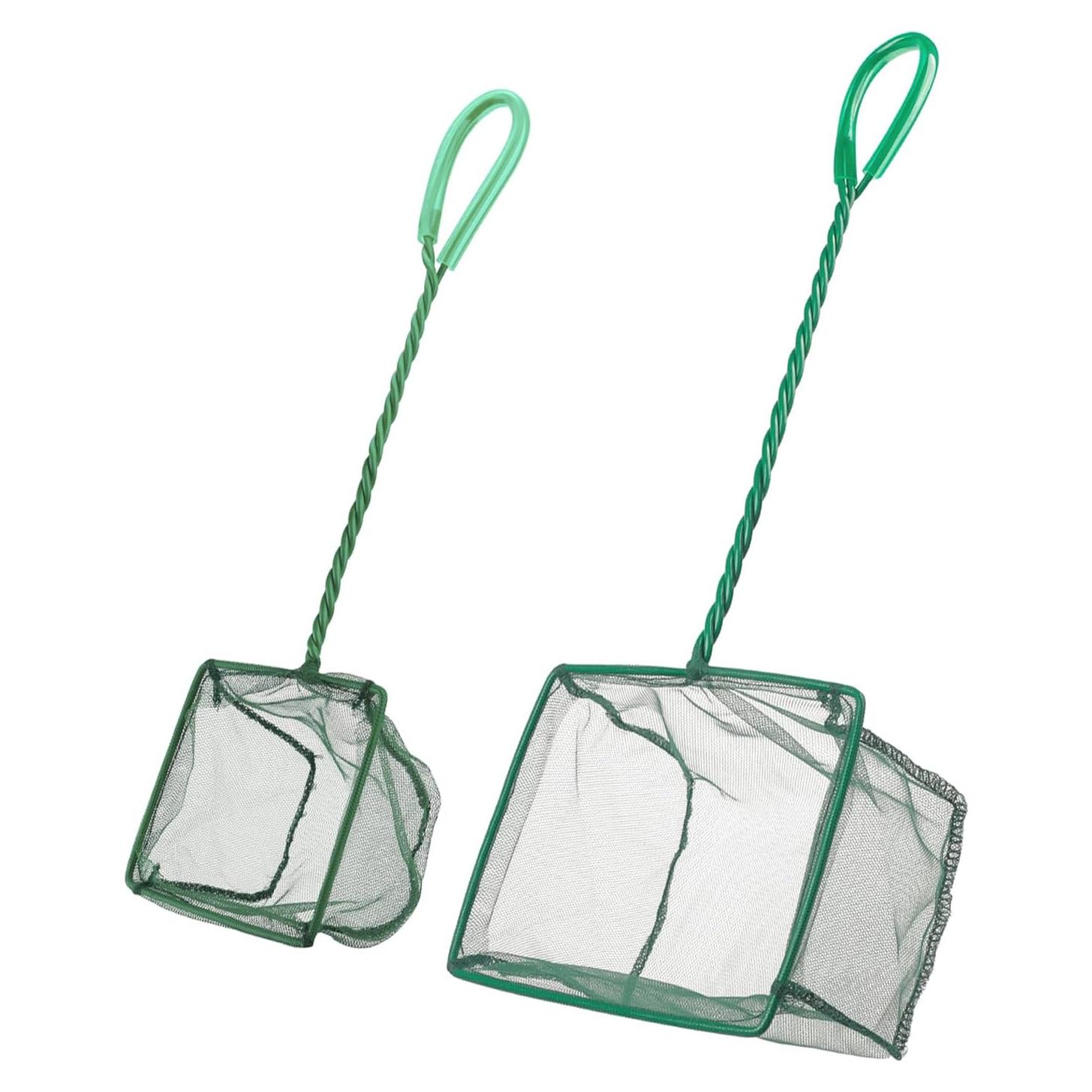 Red de Acuario Pawfly 4" y 6" con Mango Telescópico de Metal