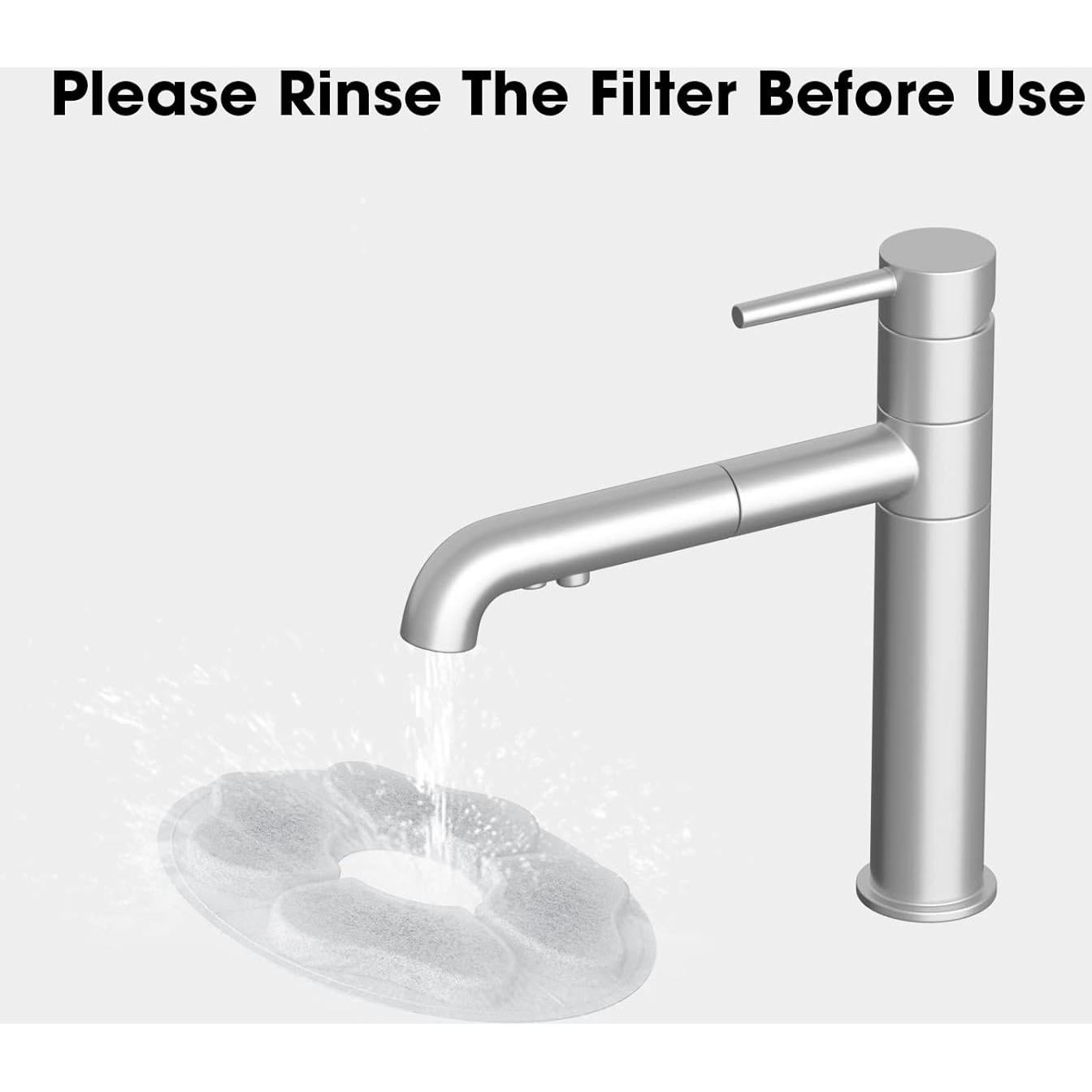 8 Filtros y Esponjas de Reemplazo DEEIPET para Fuente de Agua