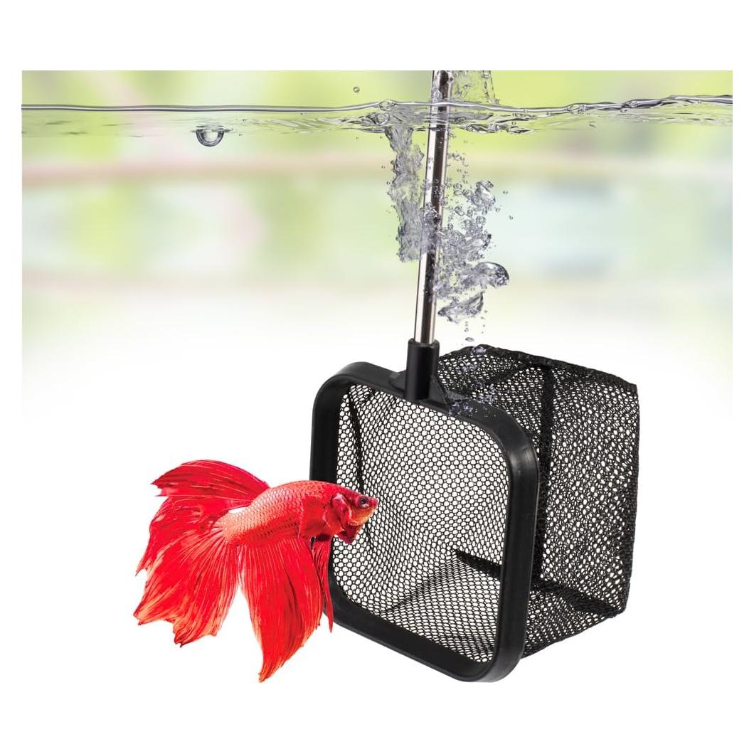 Red de Acuario DaToo 3" Nylon Nano con Mango Telescópico 15-40cm