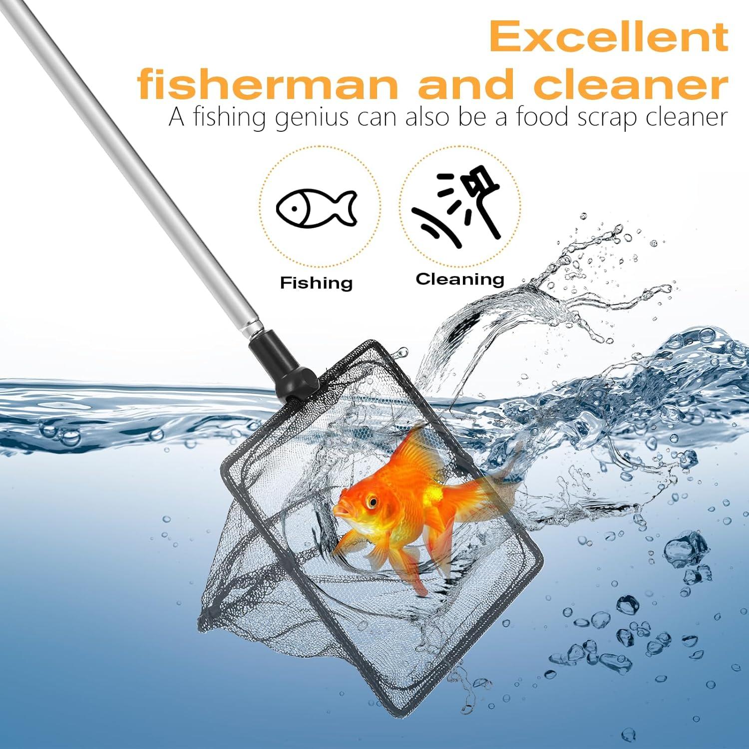 Red de Acuario SynHHergyx 35-71 cm Mango Extensible