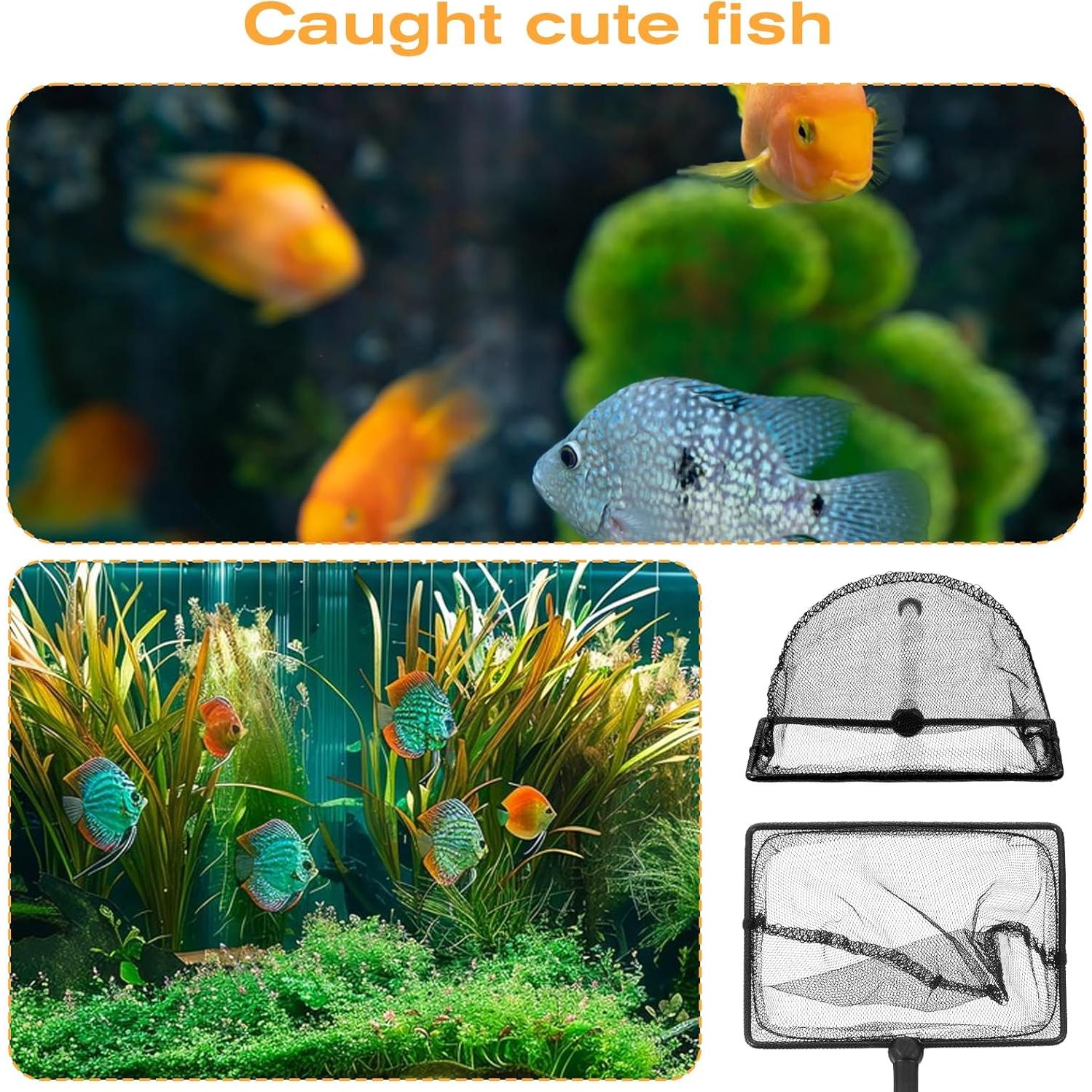 Red de Acuario SynHHergyx 35-71 cm Mango Extensible