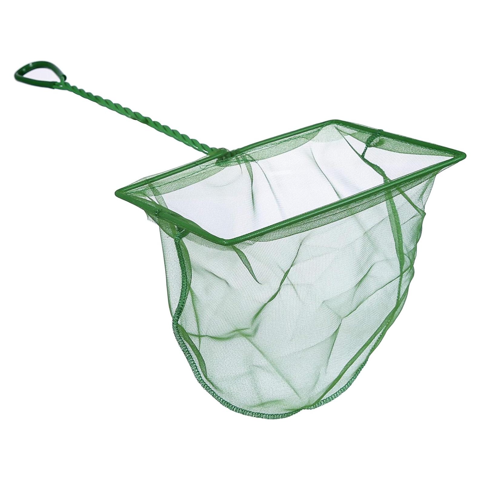 Red de Pesca para Acuario LaoJBaba 20cm Malla Fina Verde