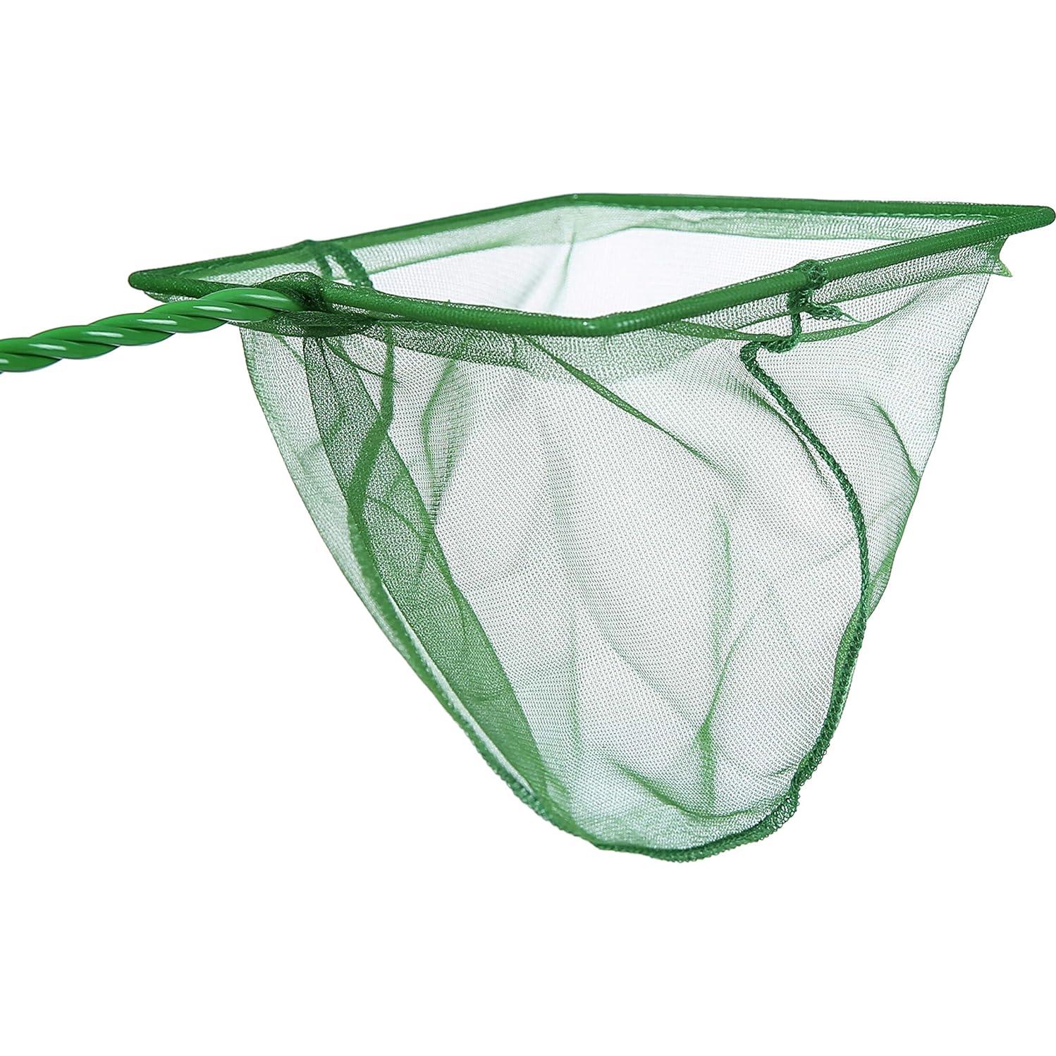 Red de Pesca para Acuario LaoJBaba 20cm Malla Fina Verde