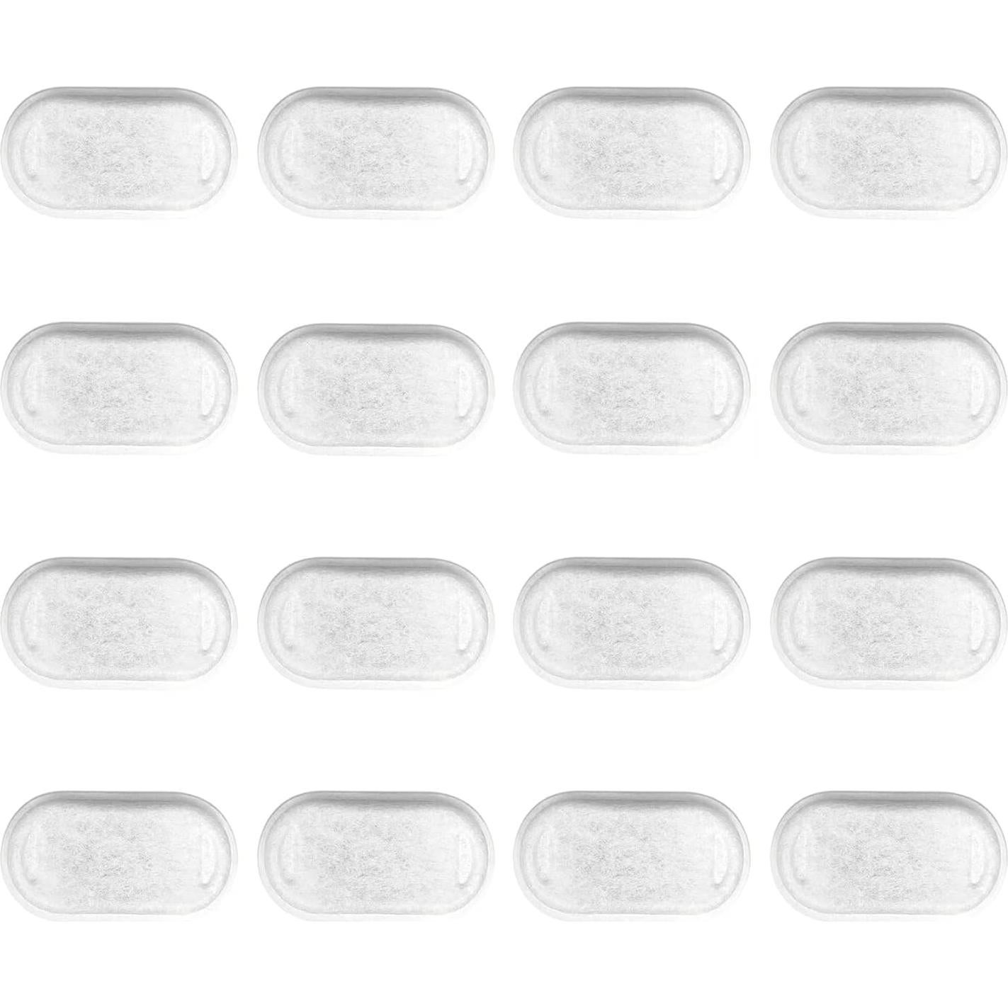 Paquete de 16 Filtros de Reemplazo VinDox para Fuente de Agua