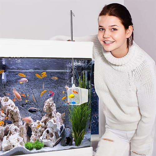 Paquete de 2 Redes de Acuario ViiWxx 7.6 cm Nylon Blanco