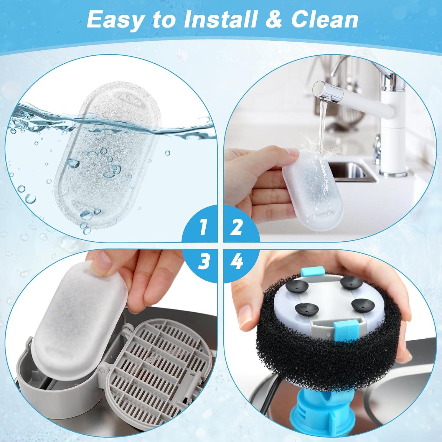 Filtros de Reemplazo para Fuente de Agua Beyolike 8 Piezas