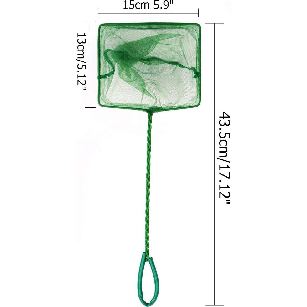 Red de Pesca XMHF 3pcs 43.5x15cm Nylon Verde Acuario