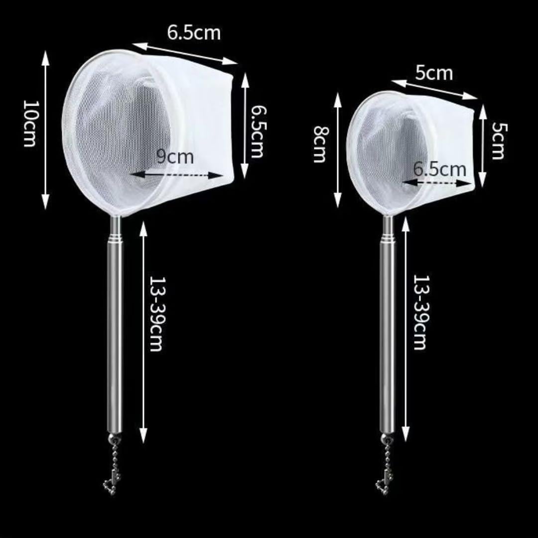 Redes de Acuario SwandTanpand 2 Piezas con Mango Retráctil