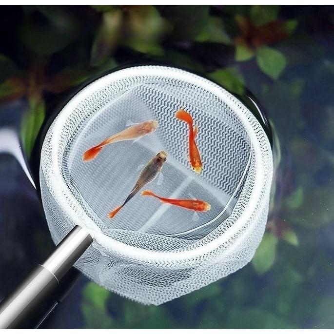 Redes de Acuario SwandTanpand 2 Piezas con Mango Retráctil