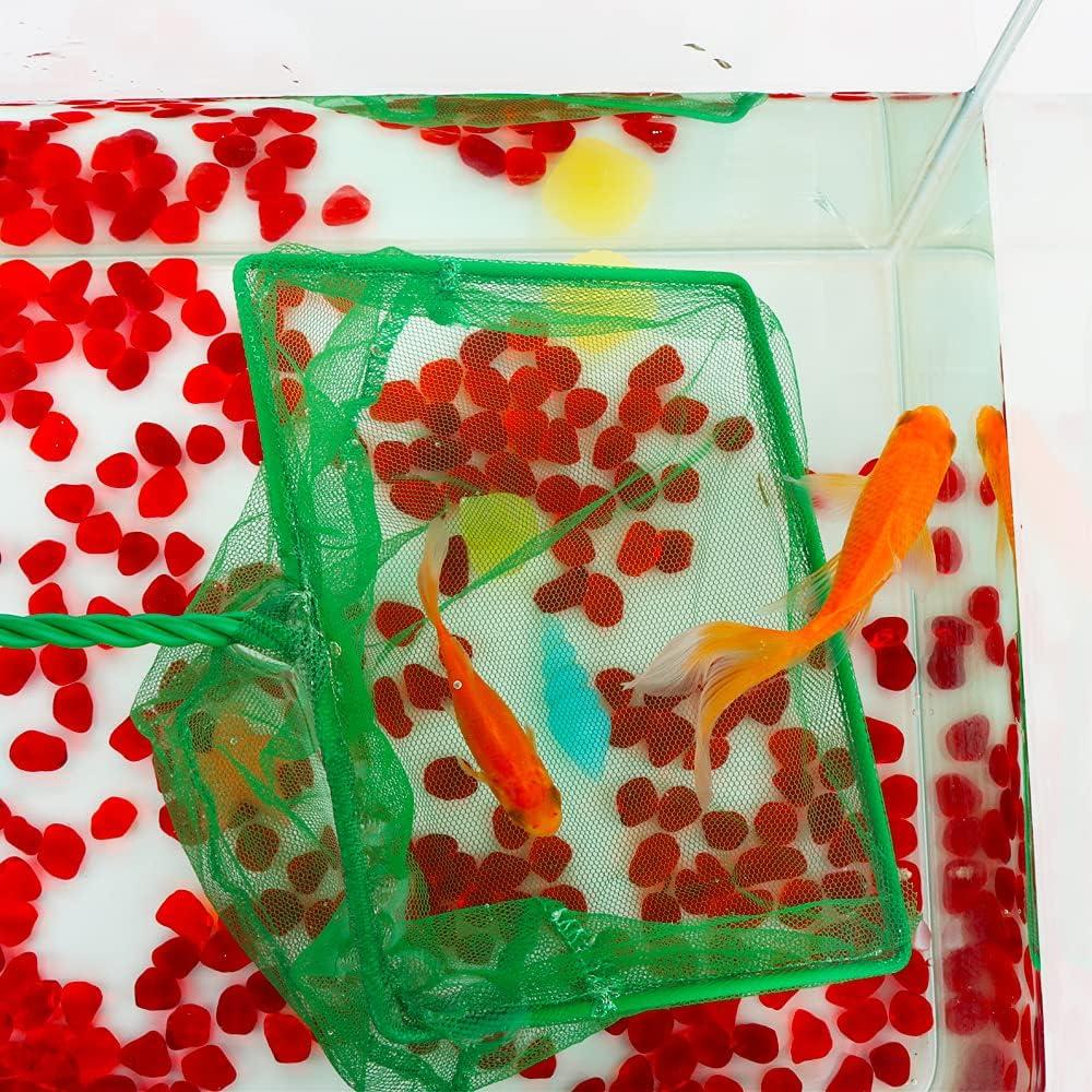 Paquete de 3 Redes de Pesca DQITJ 15 cm Antideslizantes