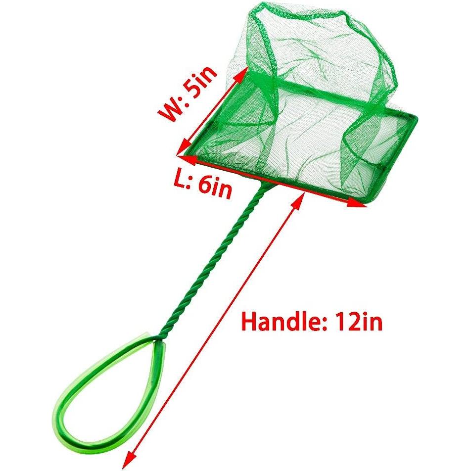 Paquete de 3 Redes de Pesca DQITJ 15 cm Antideslizantes