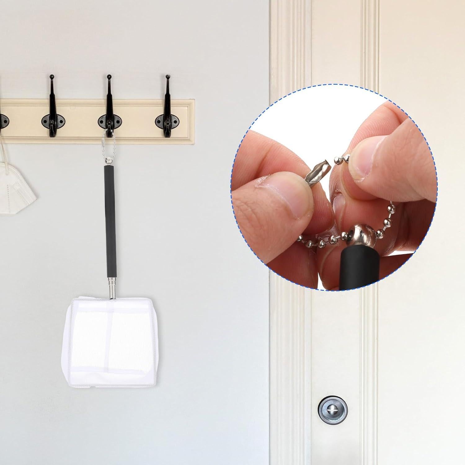 Red de Acuario Extensible Hariendny 7.62 cm Nylon Acero Inoxidable