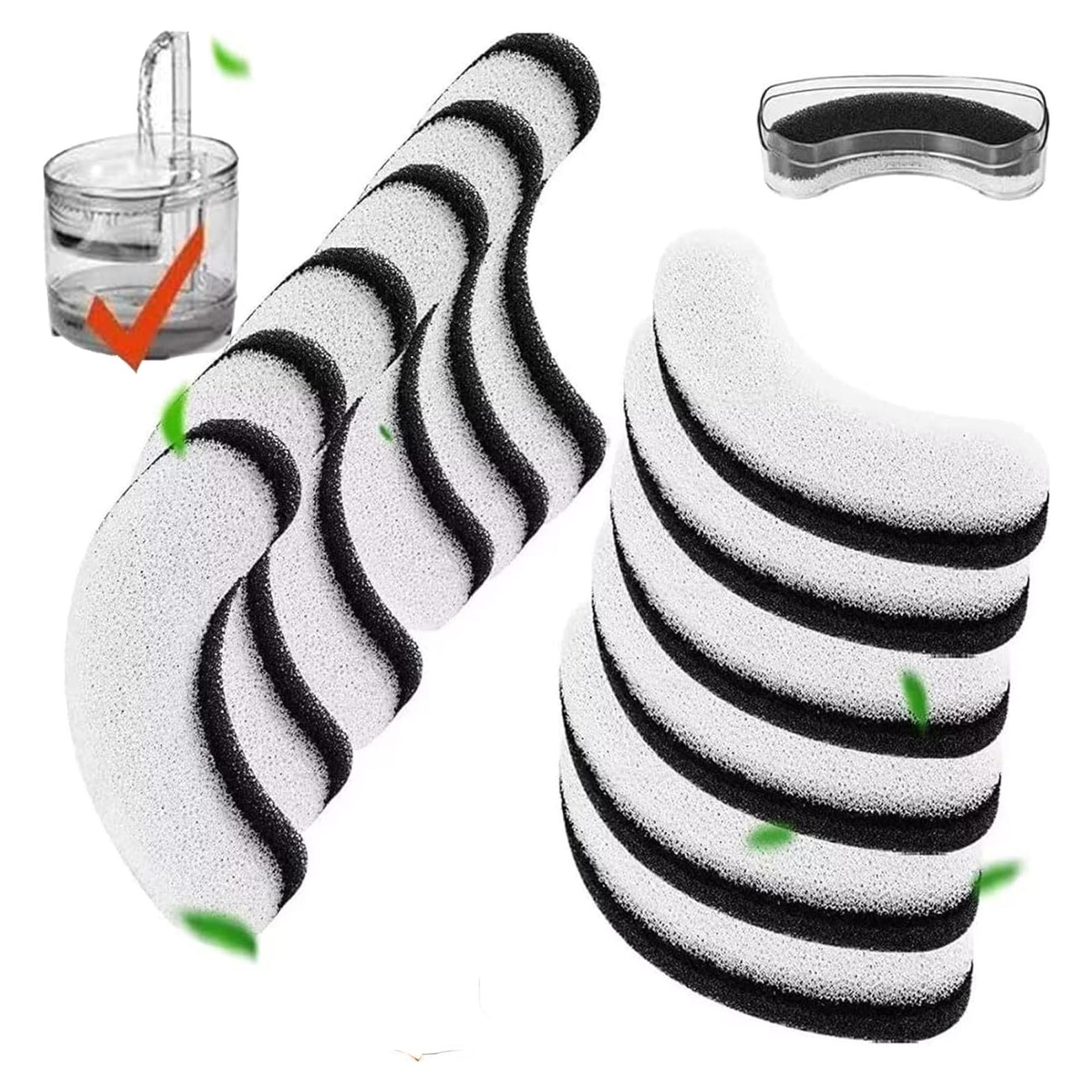 Filtros de agua para gatos Porens - 12 filtros de esponja