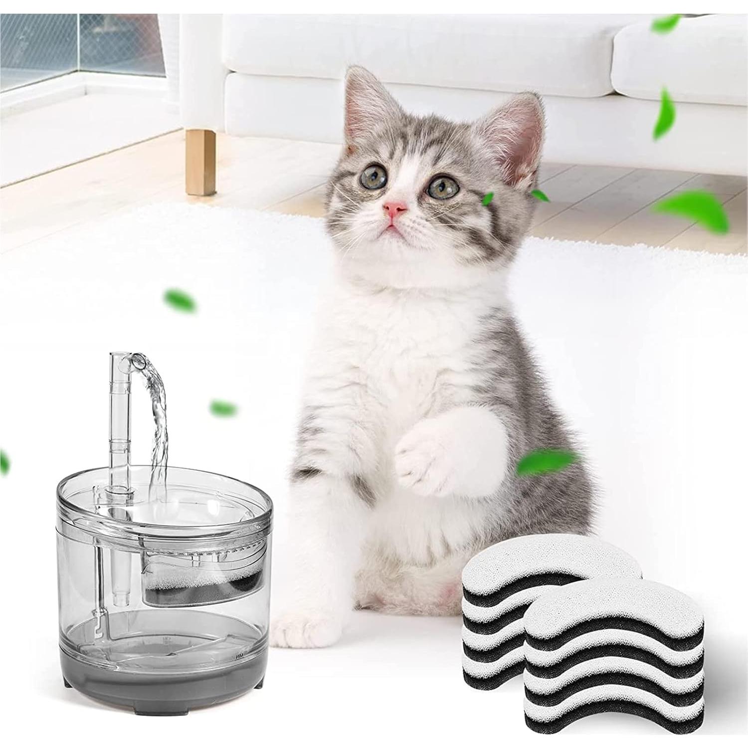 Filtros de agua para gatos Porens - 12 filtros de esponja