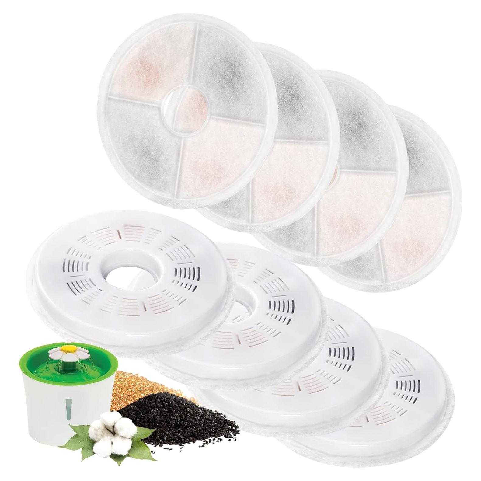 Filtros de Reemplazo Porens para Fuente de Agua 3L - Paquete de 8