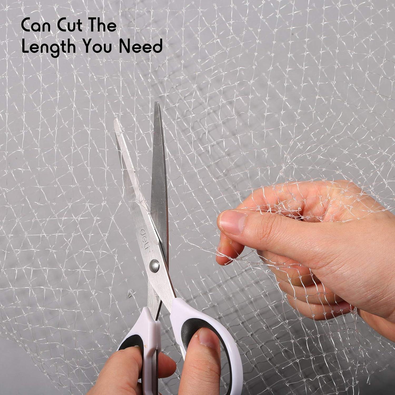 Red de Malla Transparente Shappy 1.83 x 2.18 m para Acuario