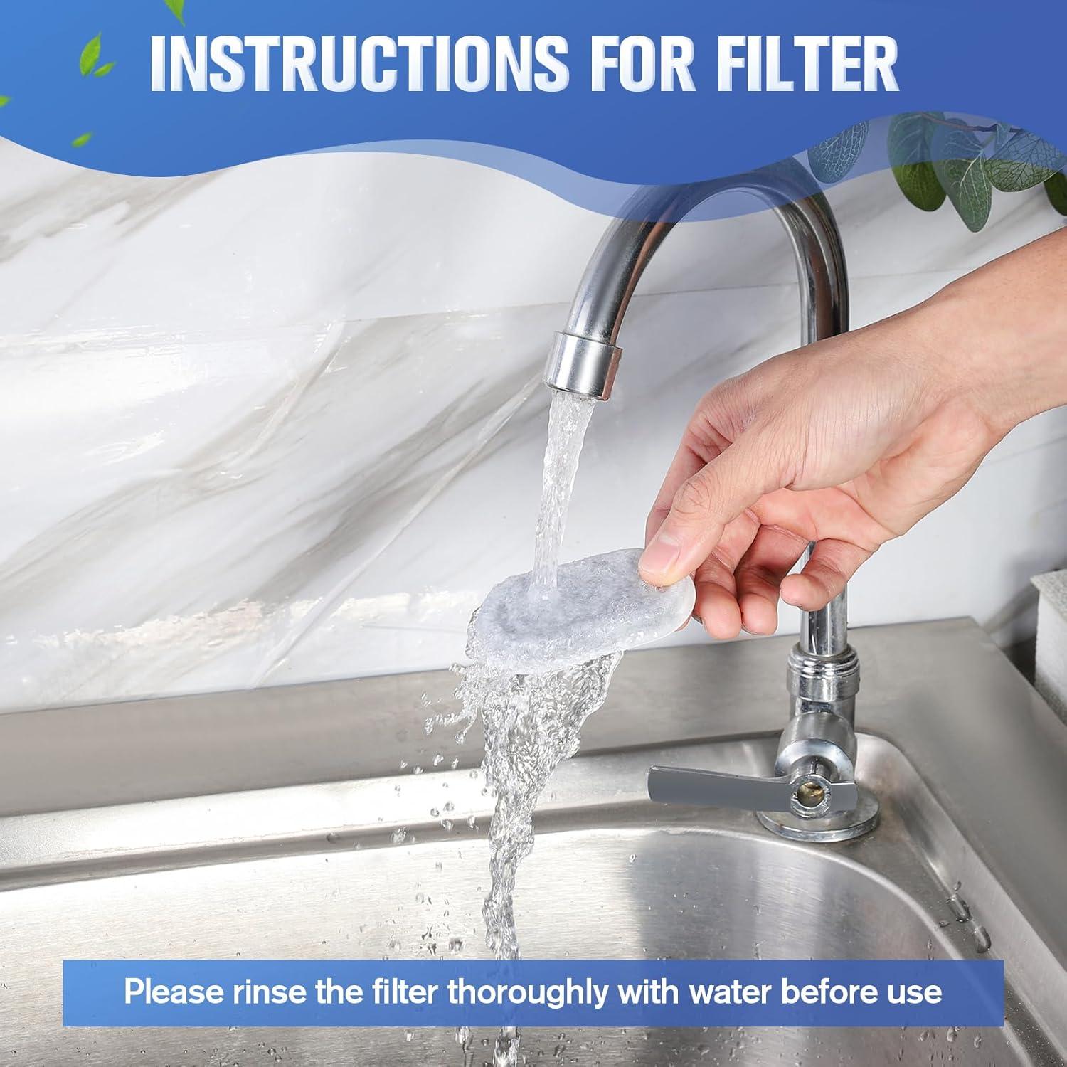 Filtros de Agua para Gatos Yizhet - 24 Reemplazos + 24 Esponjas