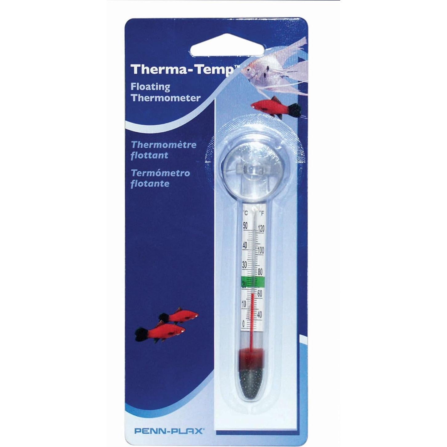 Termómetro Flotante para Acuario Penn-Plax - Libre de Mercurio