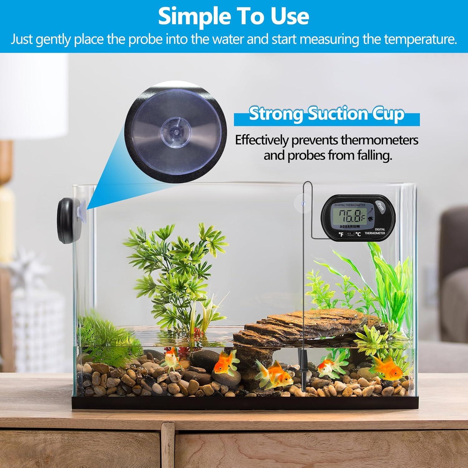 Termómetro Digital de Acuario DaToo con Pantalla LCD 0-70°C