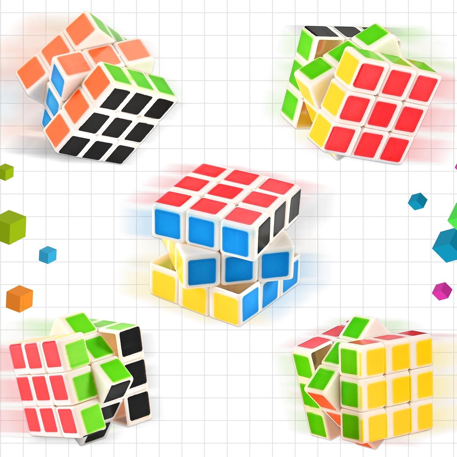 Set de 40 Mini Cubos Puzles GOLDGE 3x3 cm - Regalos Divertidos