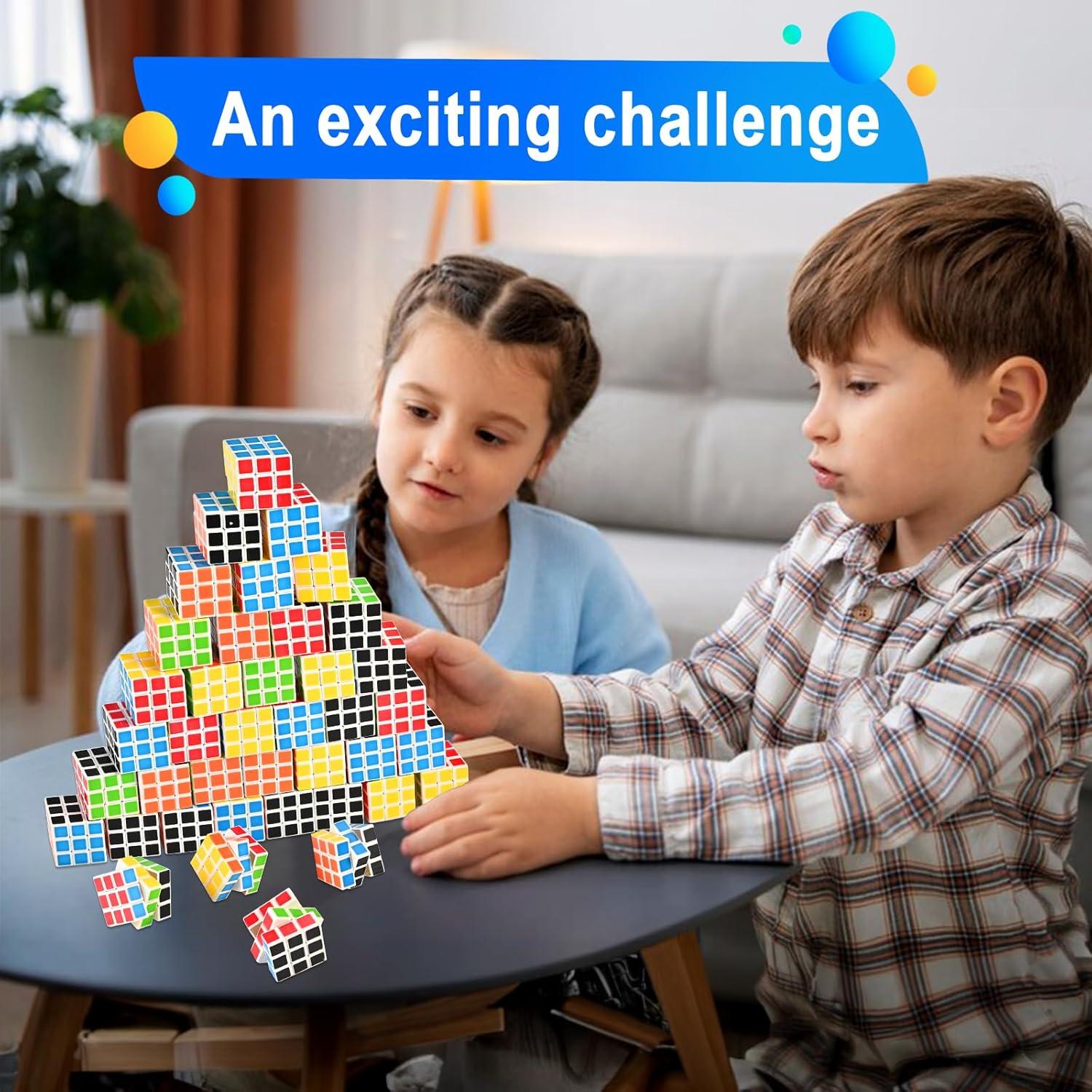 Set de 40 Mini Cubos Puzles GOLDGE 3x3 cm - Regalos Divertidos