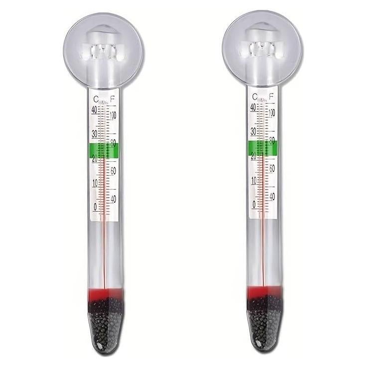 Termómetro Flotante de Acuario LABO - Vidrio Sin Mercurio - Precisión