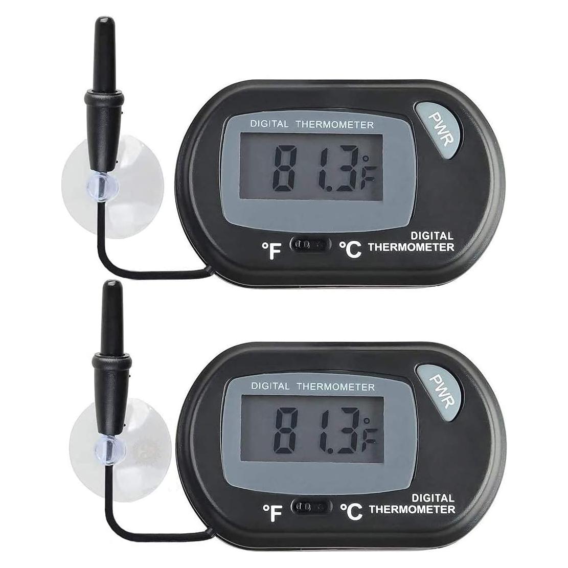 Termómetro Digital SunGrow para Acuario Tropical - 2 Piezas