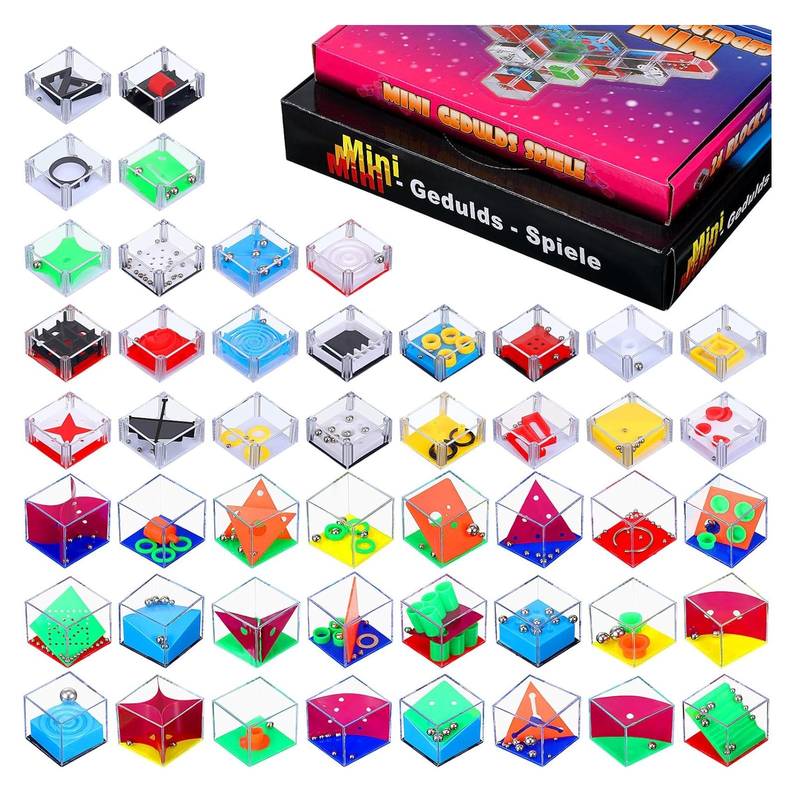 Rompecabezas de Cubos Desafiantes Lenwen 48 Piezas para Fiesta