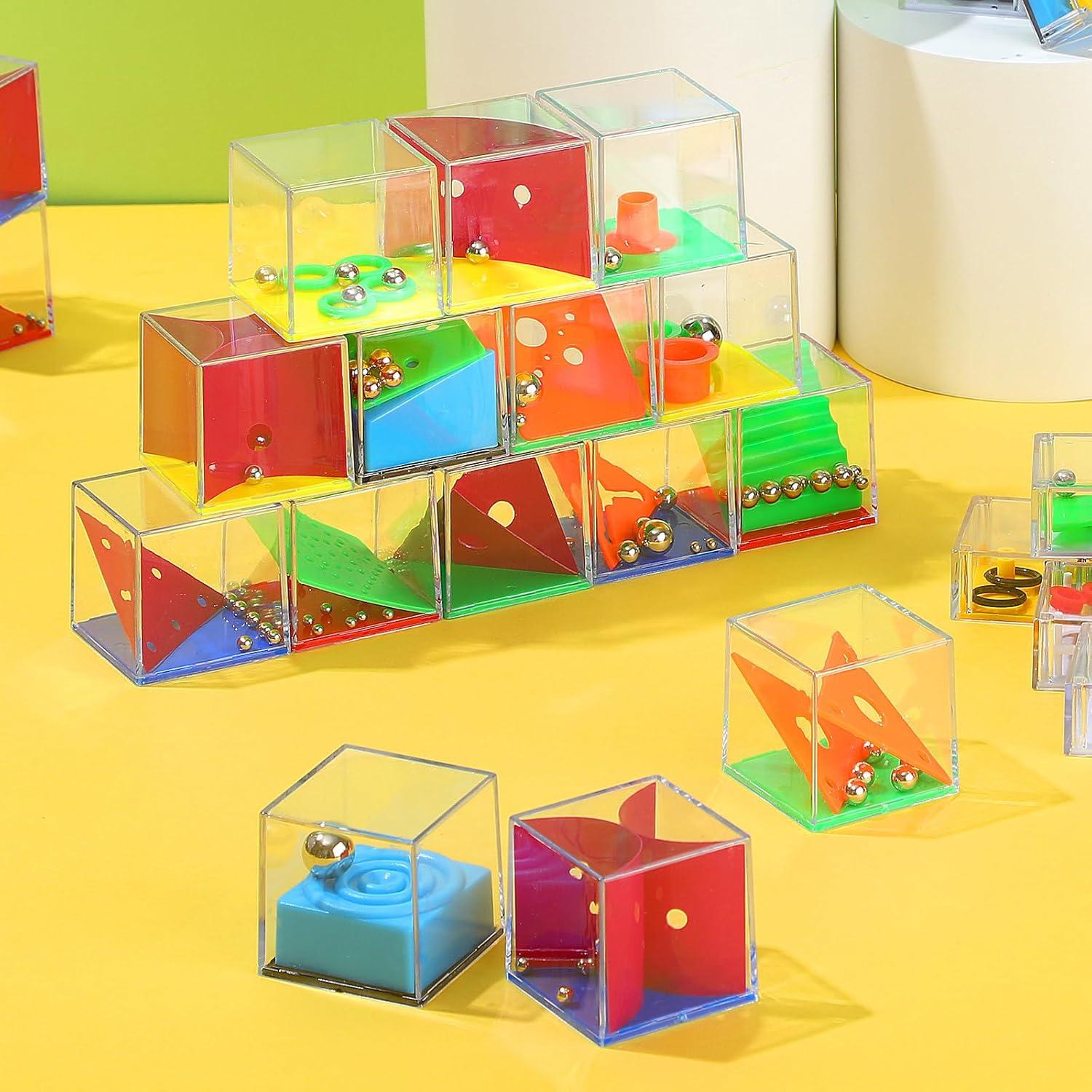 Rompecabezas de Cubos Desafiantes Lenwen 48 Piezas para Fiesta