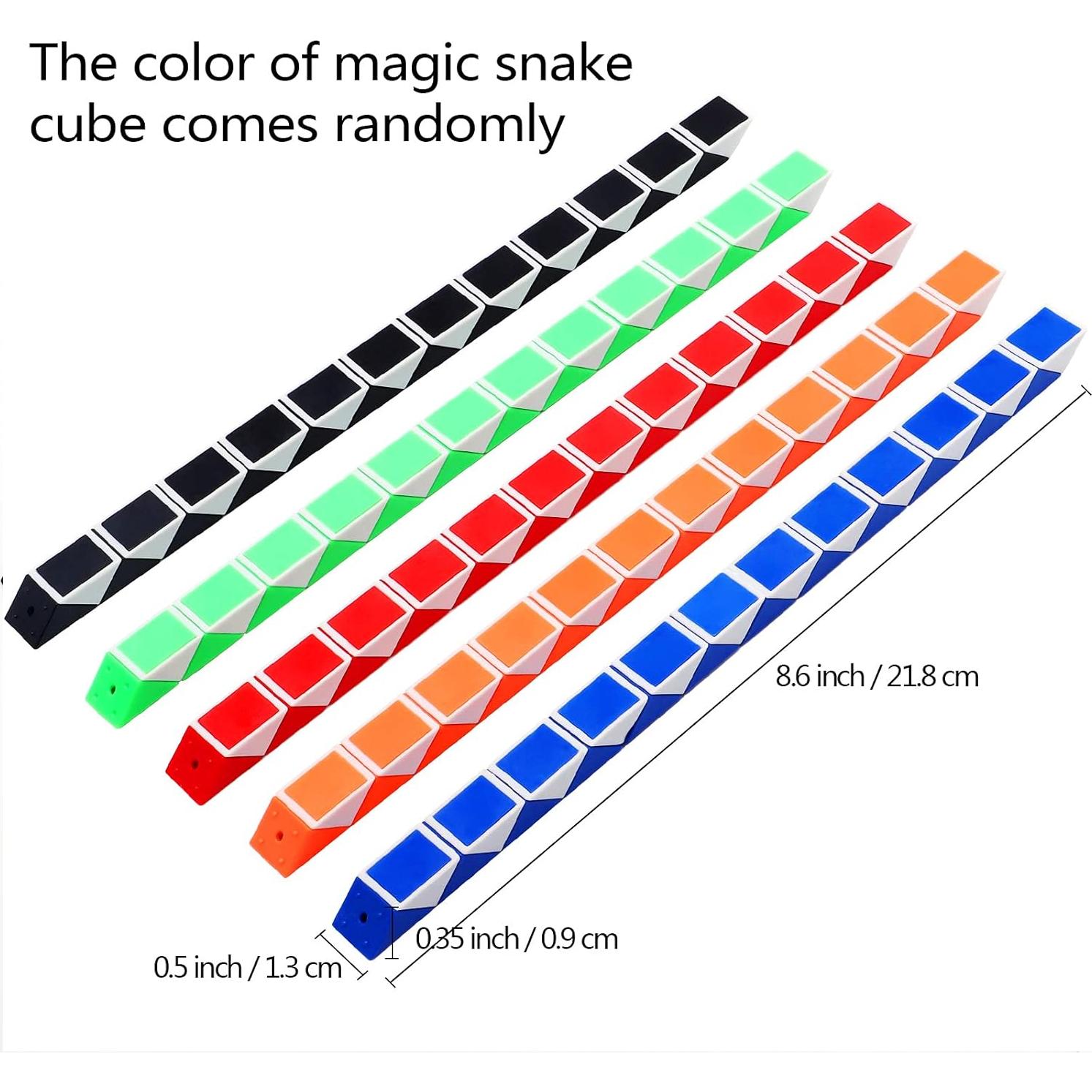 Paquete de 24 Cubos Mágicos de Velocidad Yeetec - Juguetes de Rompecabezas
